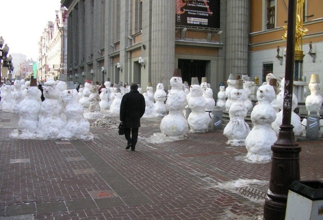 City Of Snowmen